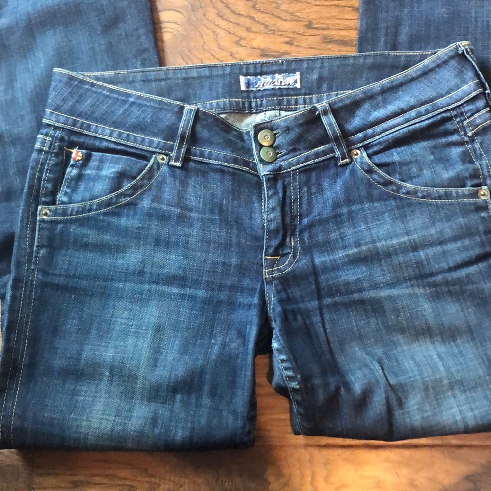 Hudson size 29 denim bootleg jeans